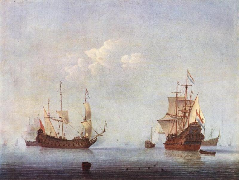 VELDE, Willem van de, the Younger Marine Landscape wer